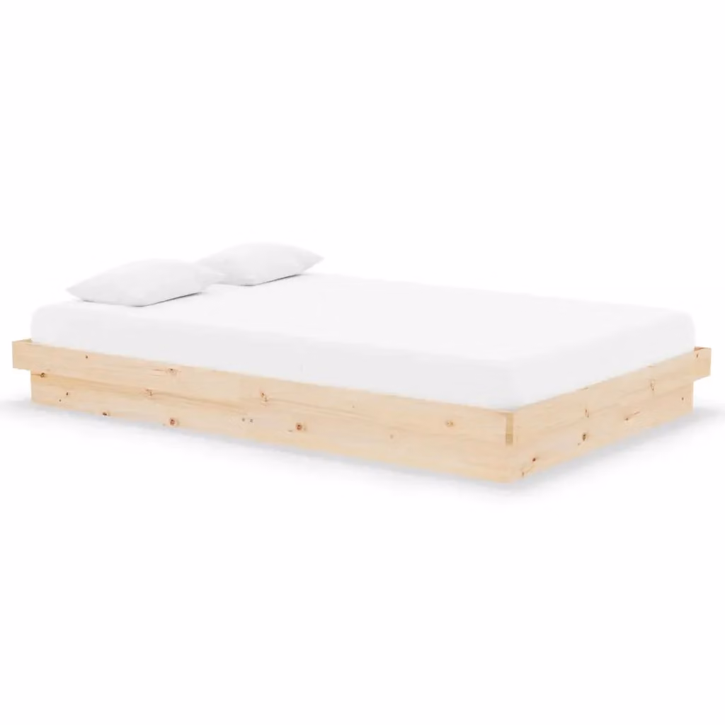 Giroletto in legno massello di pino rustico vidaXL L/P: 120 x 200 cm – 2