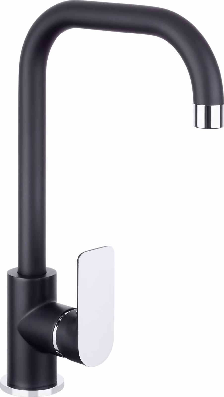 Miscelatore monocomando per lavello NOIR ROUND
