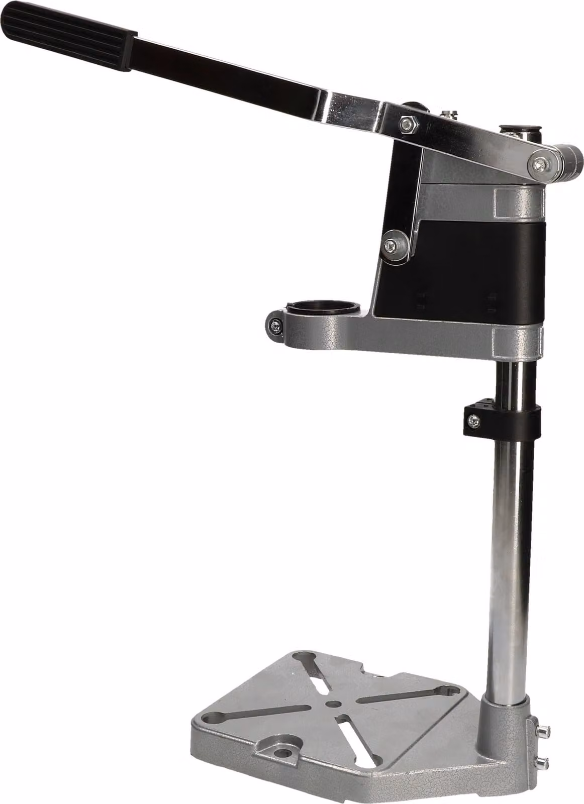 KOTARBAU® Supporto per trapano con corsa di 60 mm Aiuto per la foratura Colonna di foratura Supporto regolabile per trapani manuali con diametro del collare di 43 mm per una foratura precisa