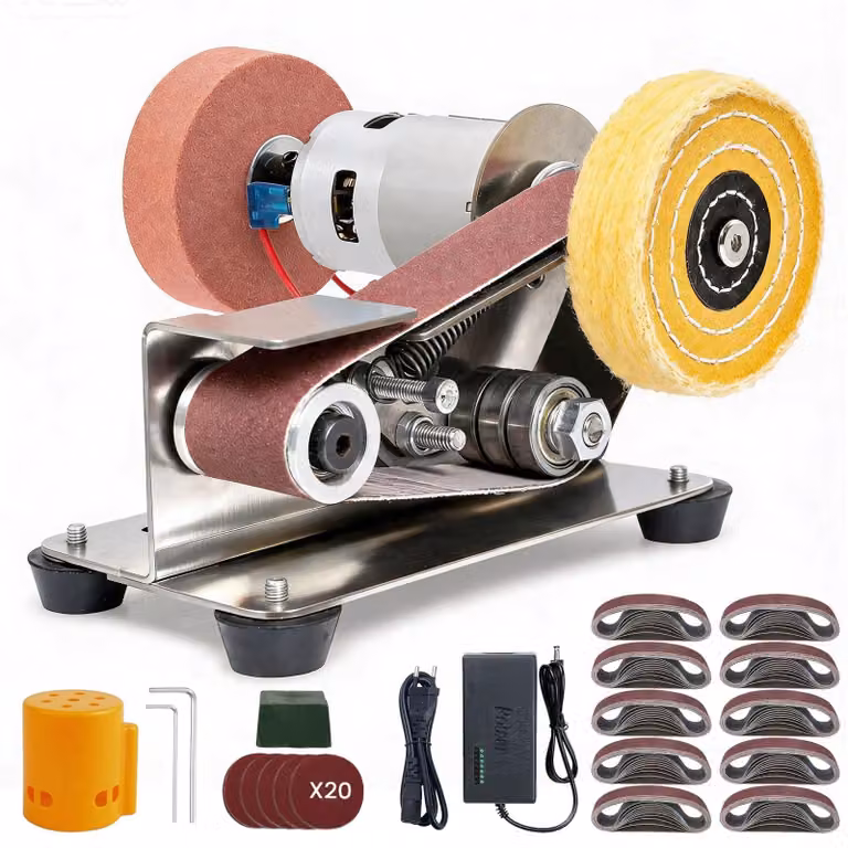 Levigatrice elettrica - 240 V - Potenza: [Specificare la potenza, se disponibile] - Grana fine - Diametro del disco: 30 mm - Adatta per legno e metallo