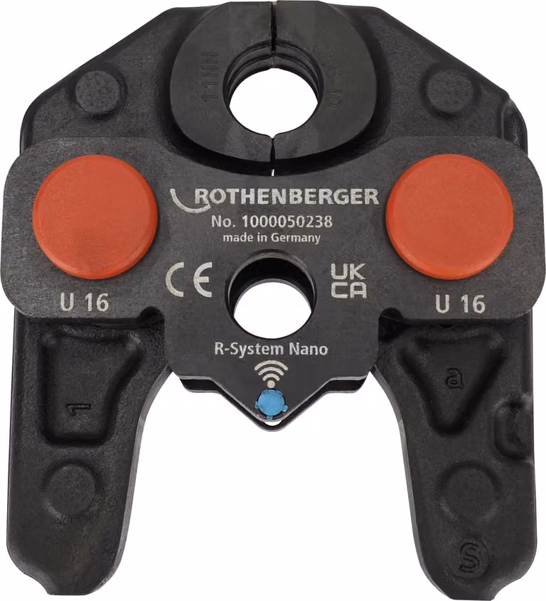 ROTHENBERGER, morsetti di pressatura ROMAX NANO iJAW, per tubi di diametro 16 mm