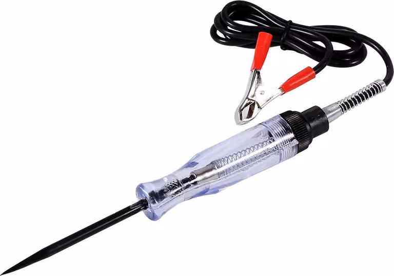 AUTO 6V 12V 24 V DC Auto Camion Tester di tensione Tester Voltmet Sonda lunga Pin Bulb