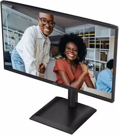 Monitor PC AOC 24E4U da 23,8 pollici con pannello IPS Full HD 120Hz, colore nero