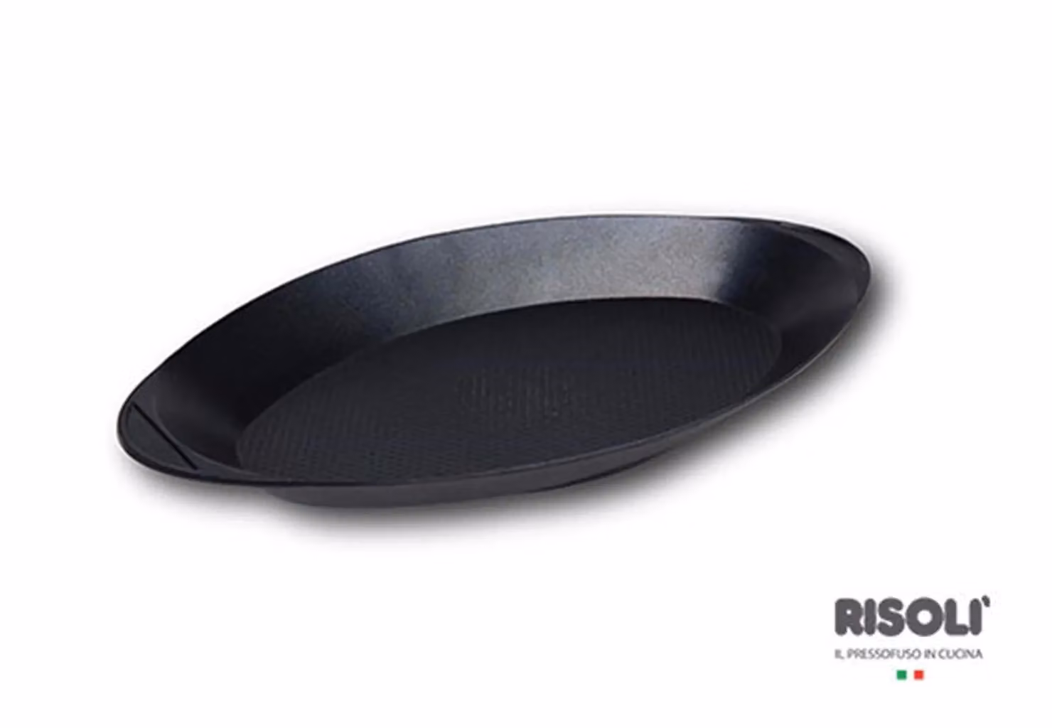 Pesciera Ovale Explora in alluminio pressofuso, dim.46x26,5cm