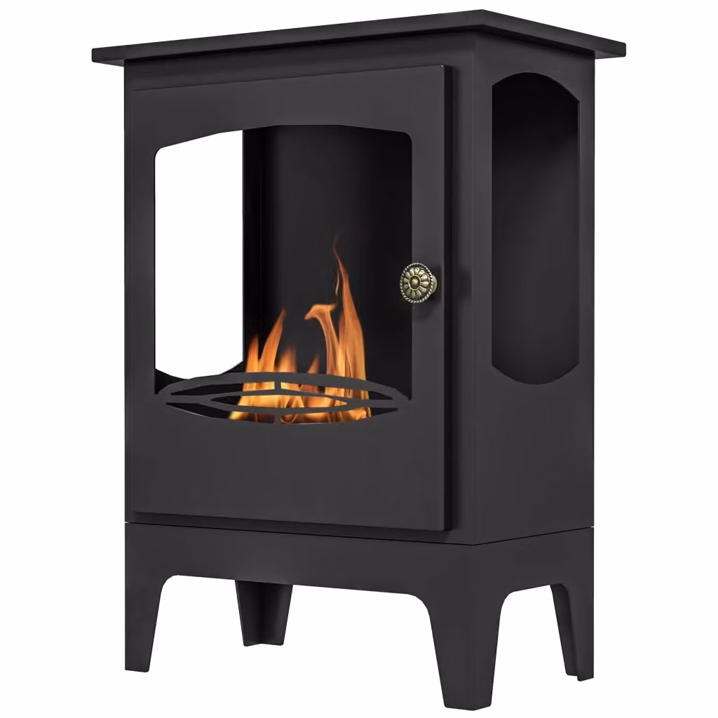 Caminetto a bioetanolo Klarstein Zephmum nero L 39 cm, P 26 cm, H 54 cm – 2