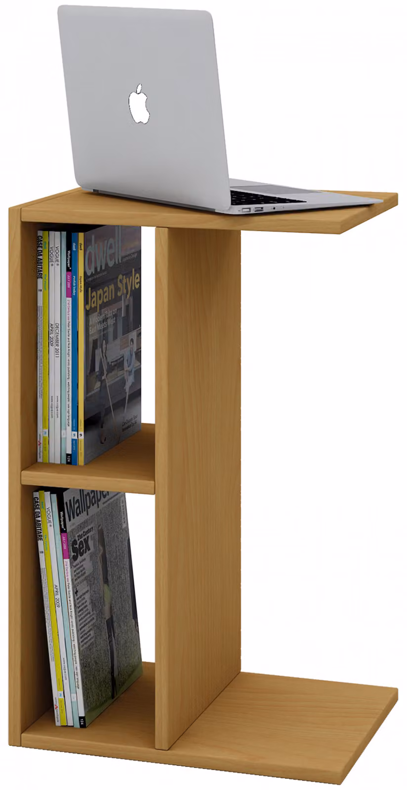Tavolino in legno | Tavolino semplice | Dimensioni ca. H. 63 x W. 40 x D. 30 cm | Tavolino da salotto | Tavolino - Nachto