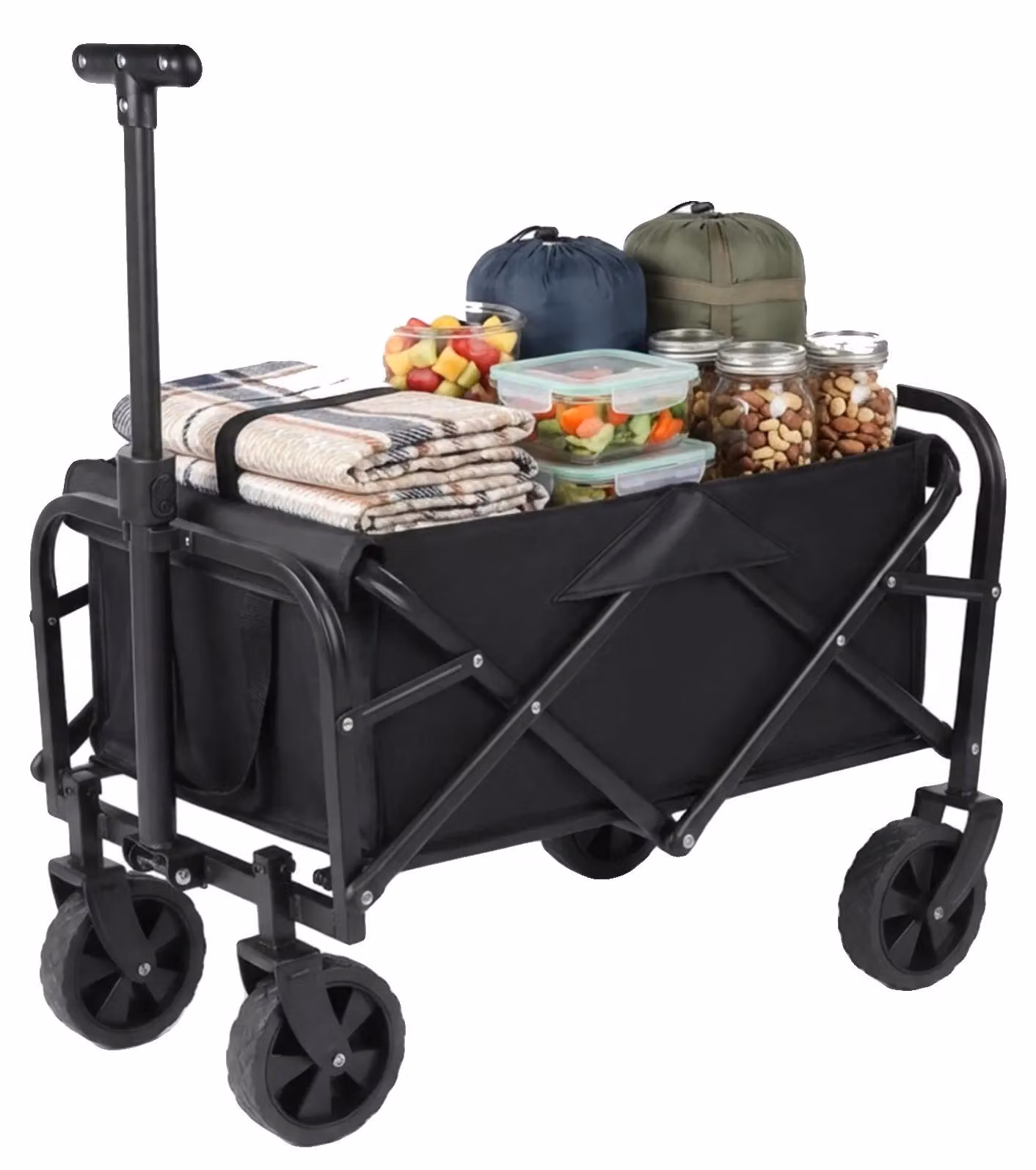 Camper, carico pesante, maniglia regolabile, 5 pollici, 50 litri