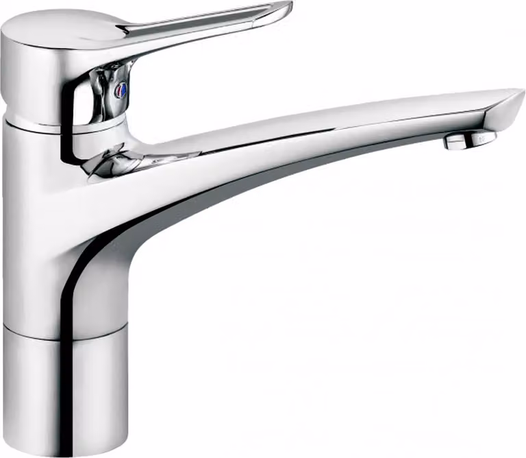 Kludi MX miscelatore per lavello miscelatore monocomando DN 10 maniglia a leva installazione monoforo