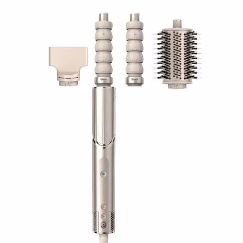 Shark FlexStyle, Asciugacapelli e Styler 3 in 1, Champagne, HD426SLEU