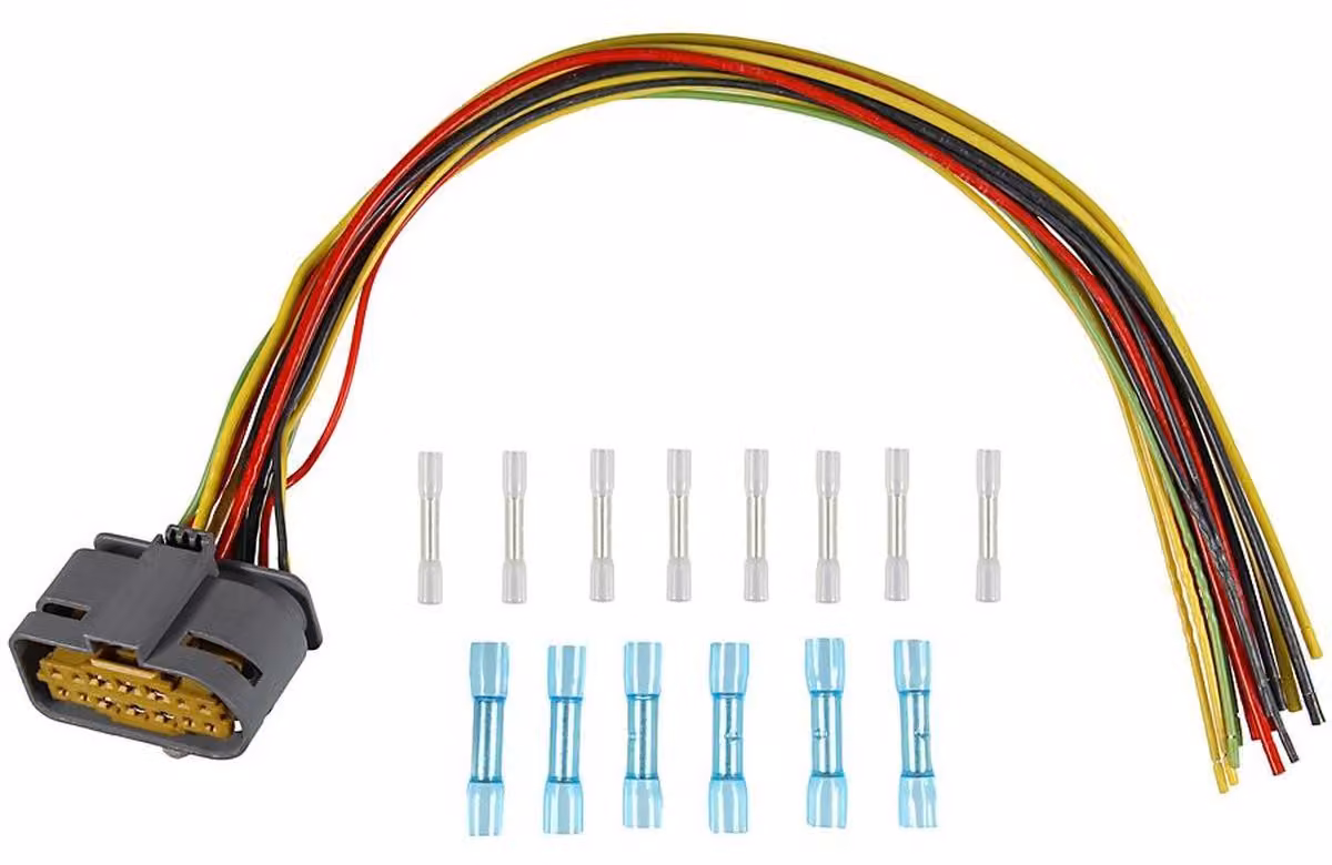 Kit di riparazione cavi per fari principali, cavo da 200 mm, 14 cavi METZGER per MB