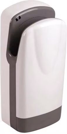 Asciugamani elettrico da parete - Tornado Protech BF - Plastica bianco