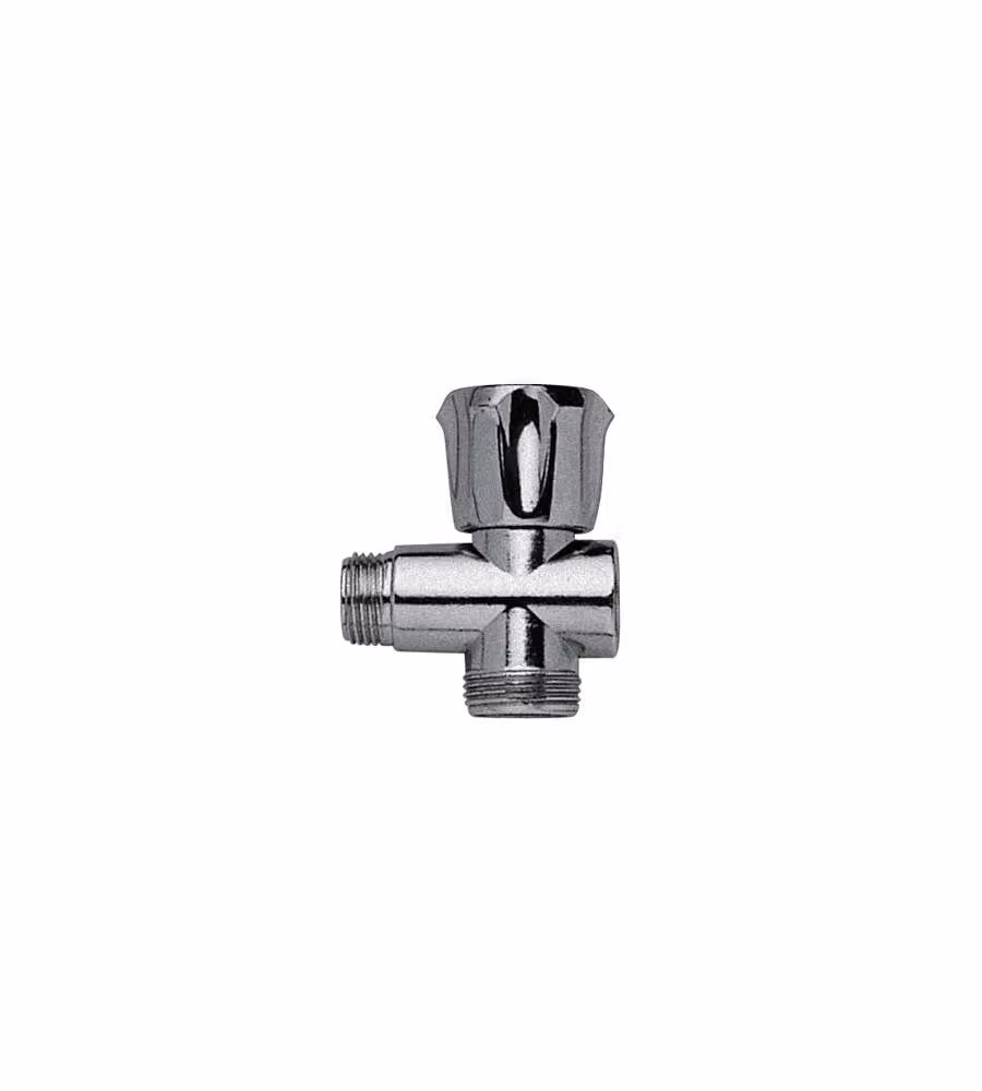 Rubinetto a angolo Idro Bric in ottone cromato 1/2" – 2
