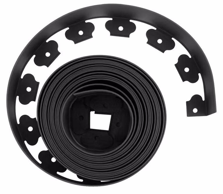 Bordi per paesaggi, materiale in polietilene (PE) resistente, design flessibile, 100ft 1.5inch
