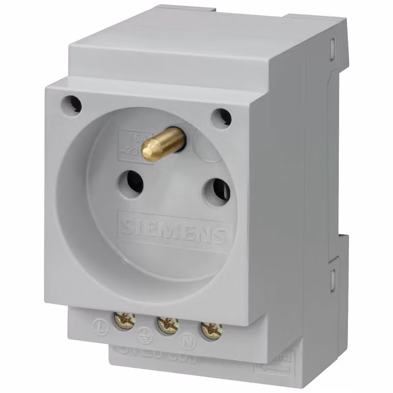 Siemens 5TE6803, grado di protezione IP20, 230 V, 16 A, dimensioni: 49 mm, 92 mm, 84 mm