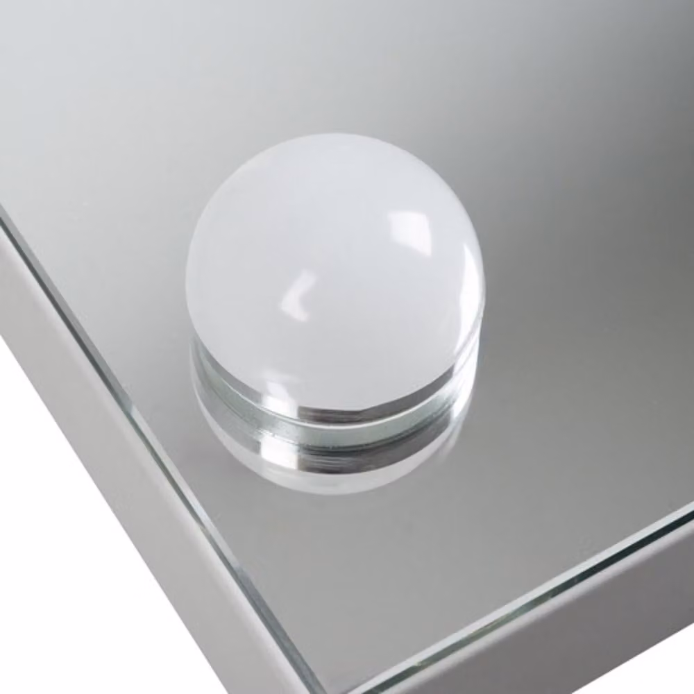 Specchio LED per il trucco in stile hollywoodiano - 80 x 62 cm