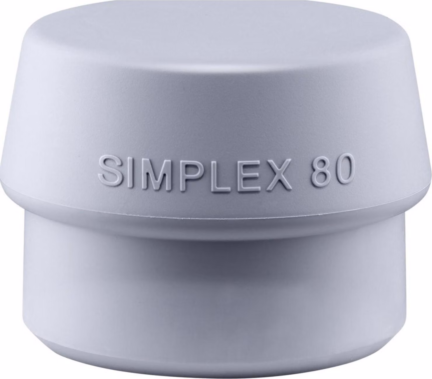Testa per martello SIMPLEX TPE-mid 80 mm, antiabrasiva, media durezza HALDER | 4030618312093
