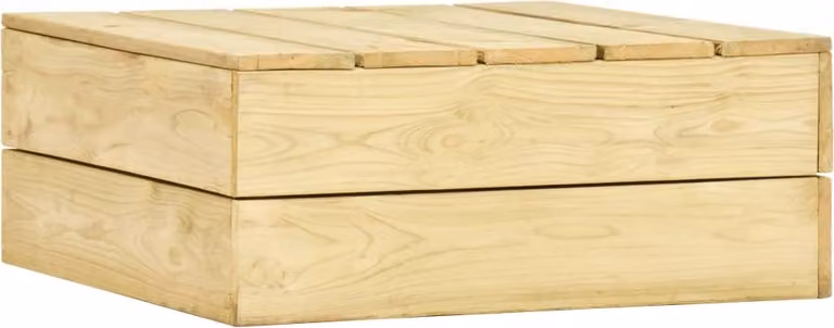 Maison Exclusive - Tavolo da giardino 75x75x31 cm, legno di pino impregnato