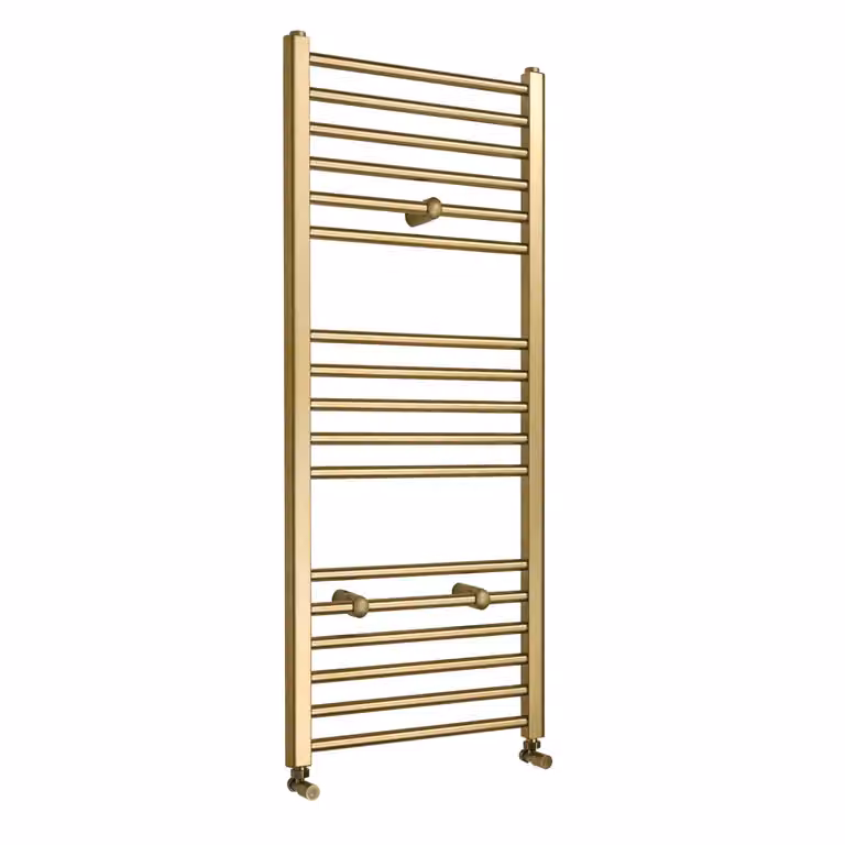 Scaldasalviette Moderno in Oro Satinato - 1200mm x 500mm
