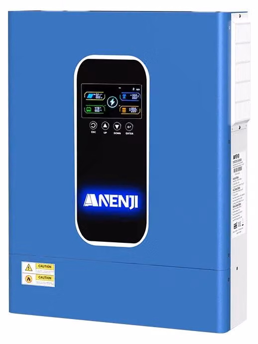 Inverter solari - Inverter ibrido da 11 kW - Batteria da 48 V - Uscita 220–240 V - MPPT 160 A - Wi-Fi - Possibilità di collegamento in parallelo fino a 6 dispositivi - Onda sinusoidale pura
