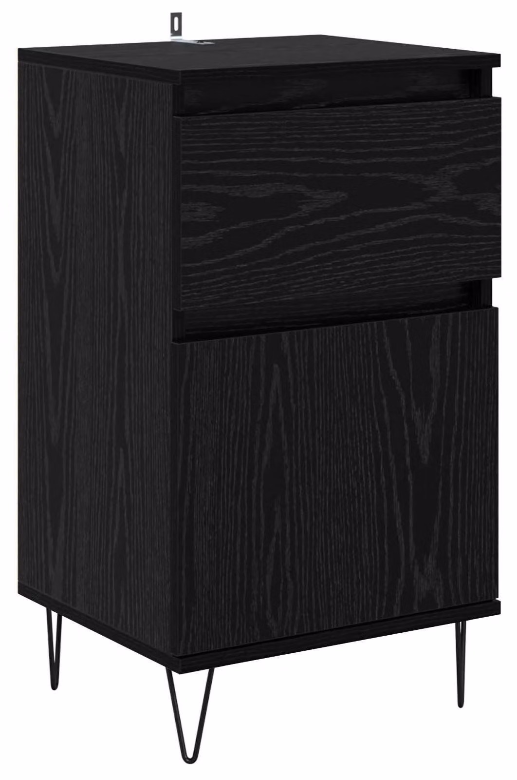Credenza Rovere nero 35 x 40 x 70 cm Legno multistrato