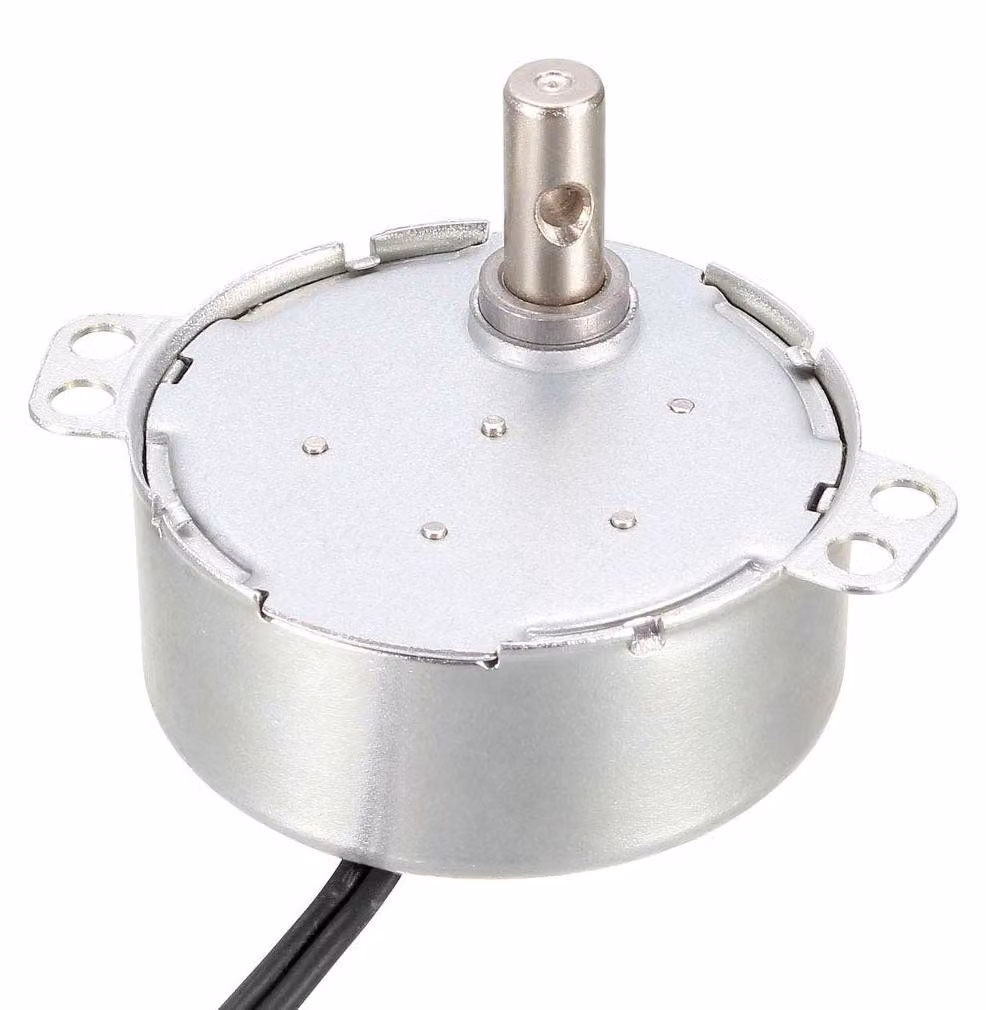 Motore sincrono, alimentazione AC 220-240V, 15-18 giri al minuto, rotazione antioraria/oraria