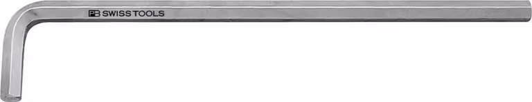 PB Swiss Tools Cacciavite angolare esagonale, lungo, cromato, 2,5 mm