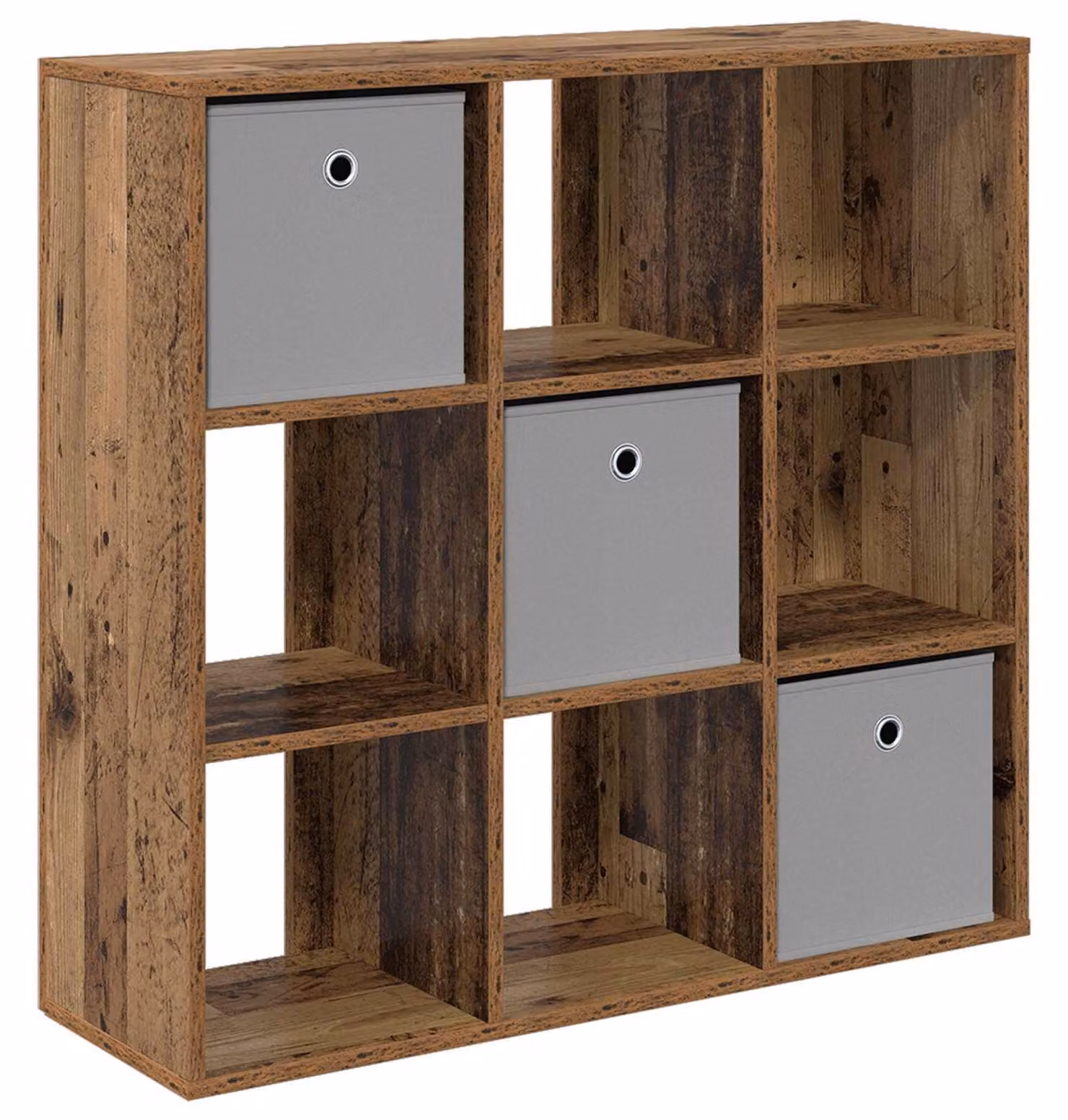 Credenza con cassetto Legno vecchio 88,5 x 29 x 84,5 cm