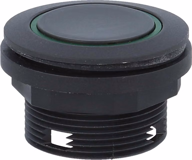 Georg Schlegel Pulsante illuminabile con anello luminoso, rotondo, SHORTRON montaggio intermedio corsa 2,3 mm - 1 pezzo