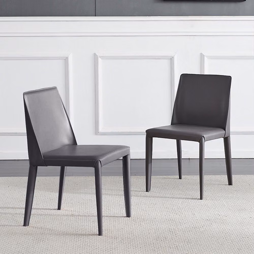 Poltrona sedia da pranzo sedia da scrivania sedia da ufficio sedia da salotto sedia da ufficio con schienale imbottito sedia sedia 2 pezzi nero 45*45*81cm