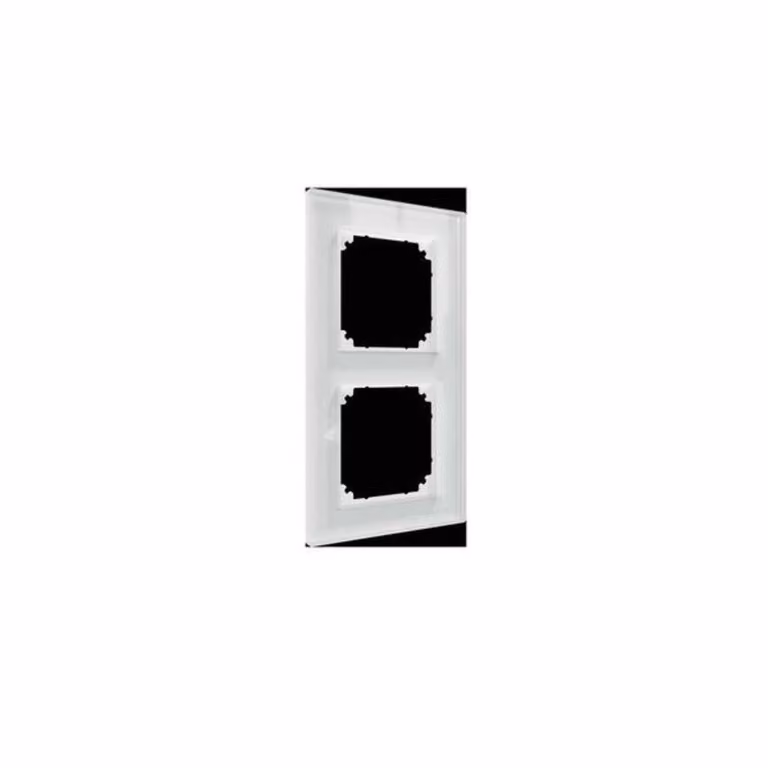 Cornice in vetro reale Merten, a 2 ingressi MEG4020-2320