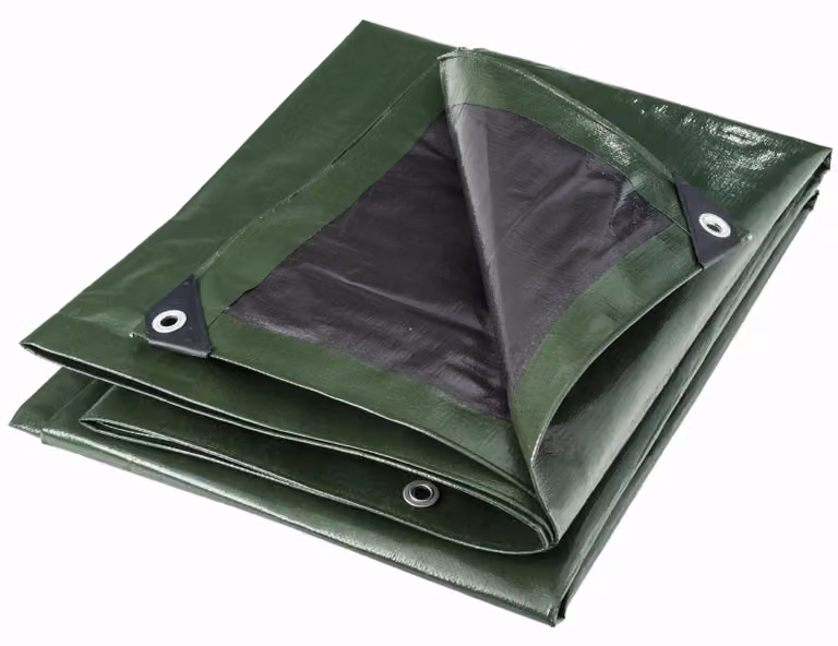 Telo multifunzione nero e verde, 240 g/m2, marca WERKA PRO
