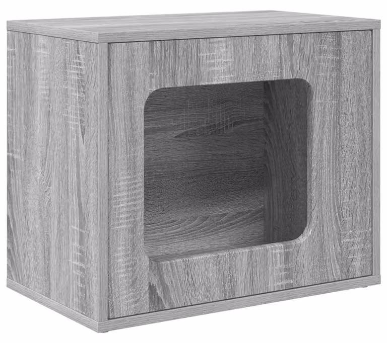 Casa per Gatti Grigio Sonoma 51 x 30 x 42,5 cm