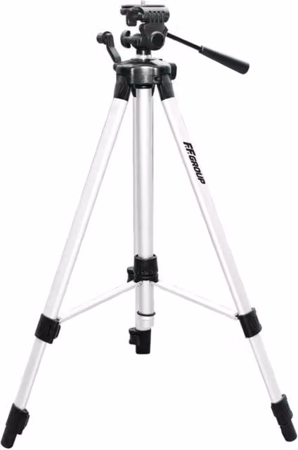 Treppiede regolabile FF Group in alluminio color argento con attacco 1/4-5/8