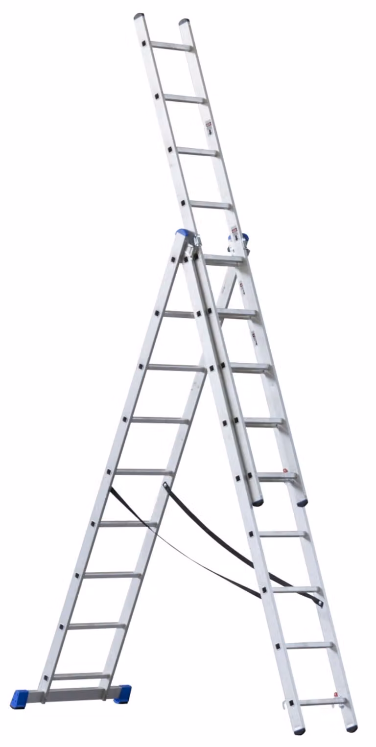 Scala a tre elementi G21 7,6m 3x11 pioli