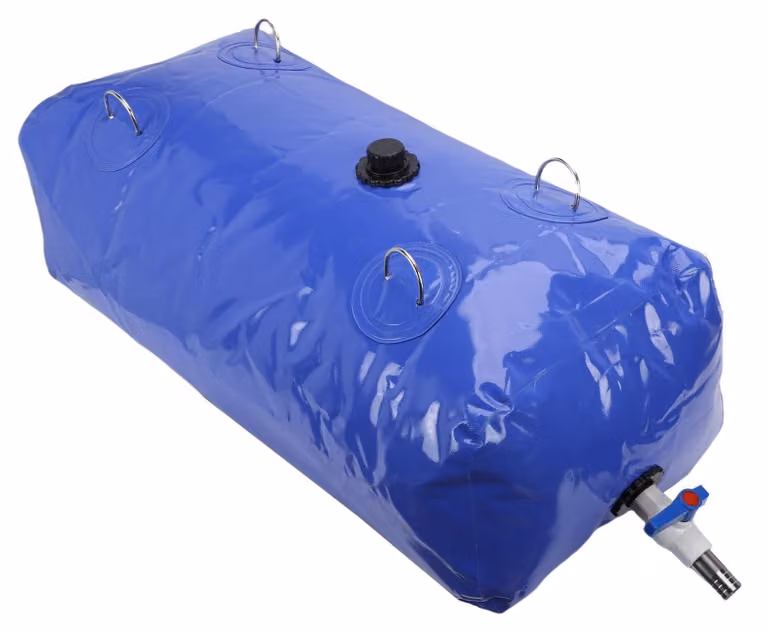 Elzusha - Serbatoio gonfiabile portatile per l'acqua, realizzato in PVC resistente