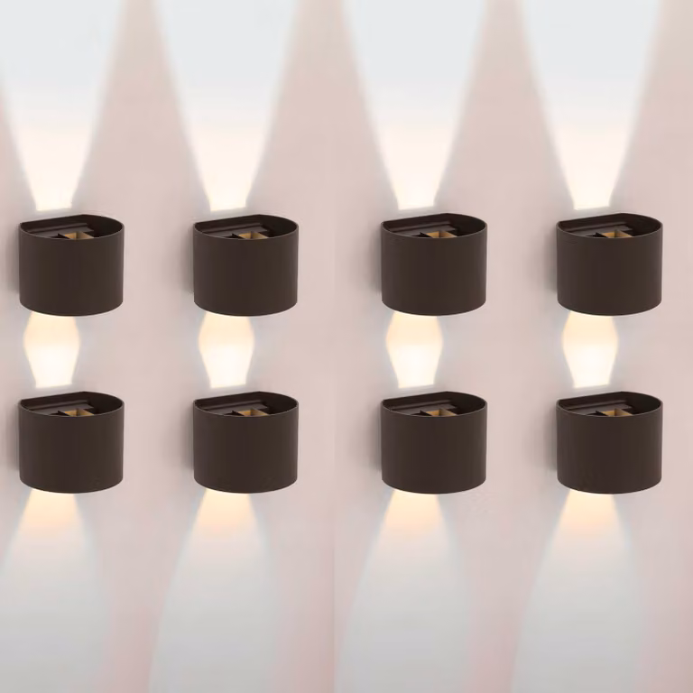 Apparecchio di illuminazione esterna LED C4 Axis - 45512 W, bianco caldo, 720 lm, grado di protezione IP44, colore grigio