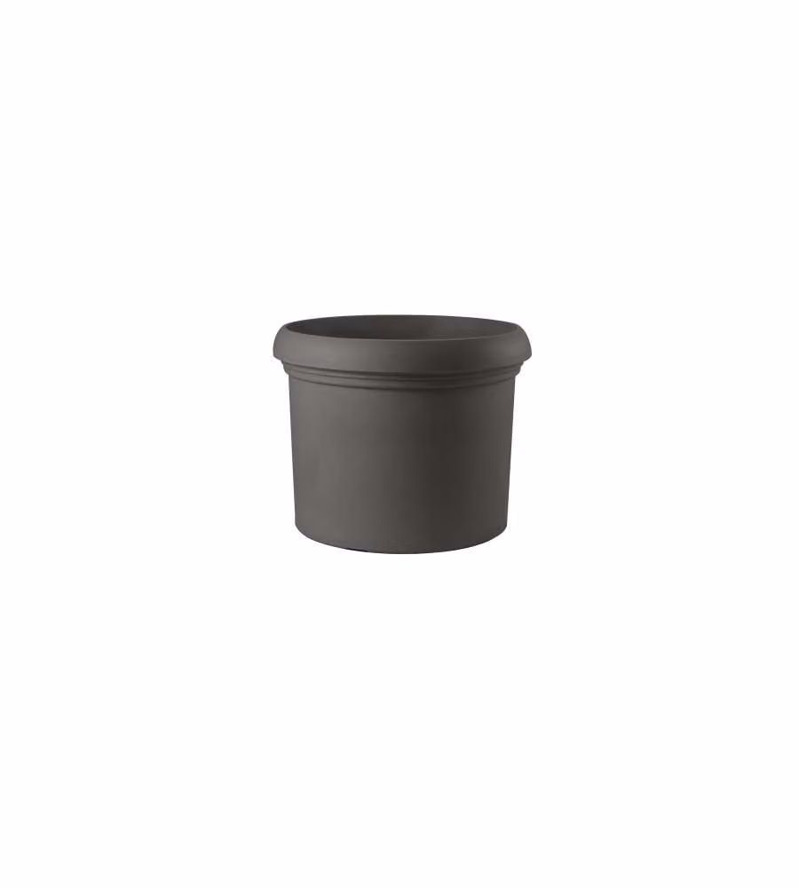 Vaso cilindrico Teraplast Antracite L: 60 cm, P: 60 cm, H: 45 cm – 1