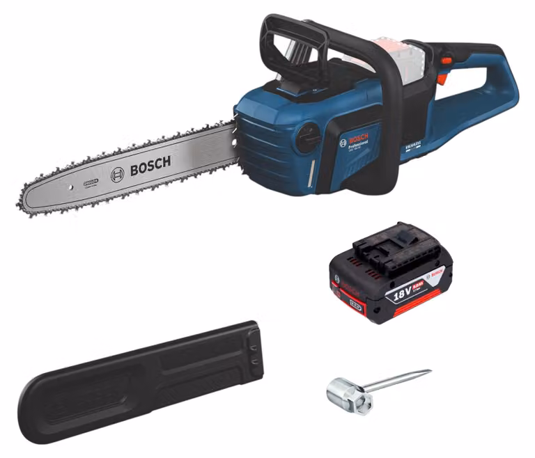 Bosch GKE 18V-40 Motosega professionale a batteria 18 V 40 cm senza spazzole ( 06008D3000 ) Solo - senza batteria, senza caricabatterie