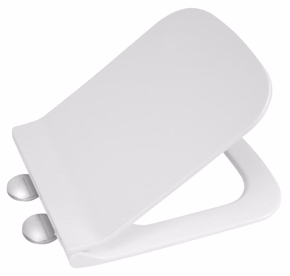 Sedile WC SPAZIA, modello slim, bianco