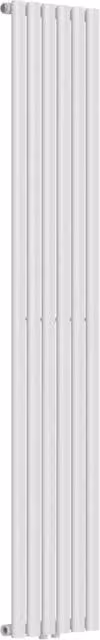 Radiatore a pannello di design piatto 707 watt acciaio 180 x 36 cm bianco 03_0010462