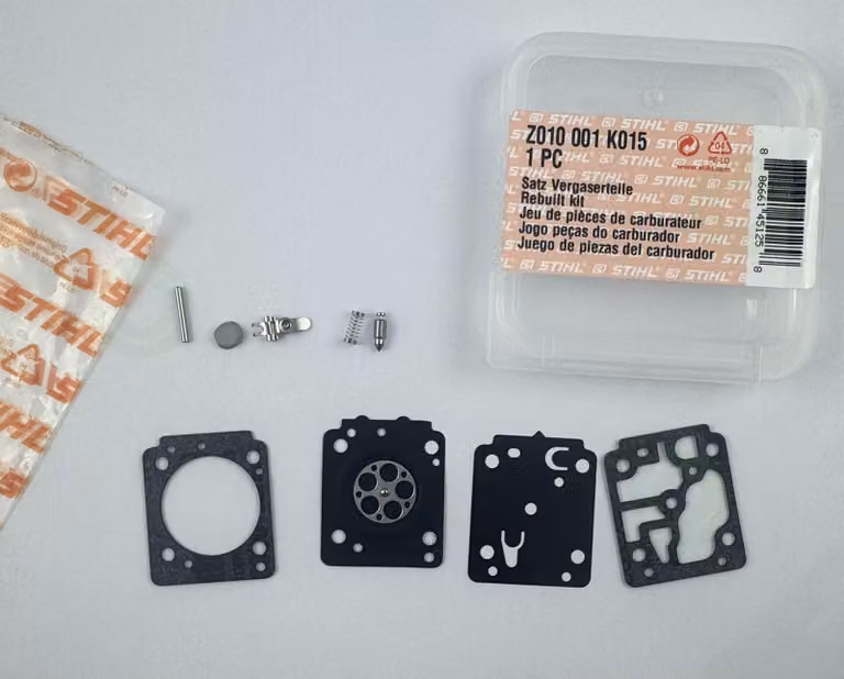 Kit di riparazione carburatore STIHL con membrana Z010001K015, MS162, MS172, MS212
