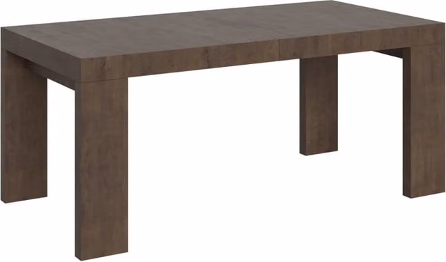 Tavolo allungabile moderno Roxell marrone L/P/H: 200/304 x 90 x 77 cm