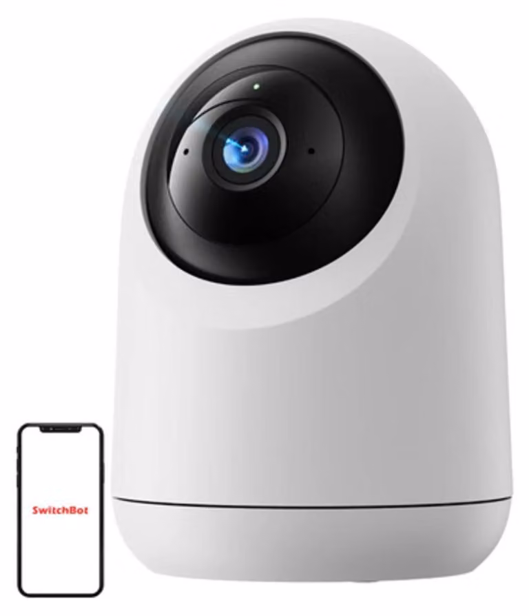 SwitchBot Pan/Tilt Cam Plus 3K, telecamera di sicurezza, Wi-Fi