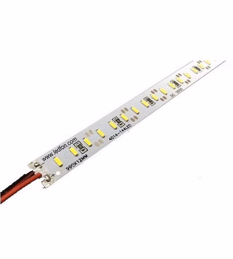 Barra Rigida LED SMD4014 18W 144 LED/m L:1m 3000K (Confezione da 10 Pezzi)