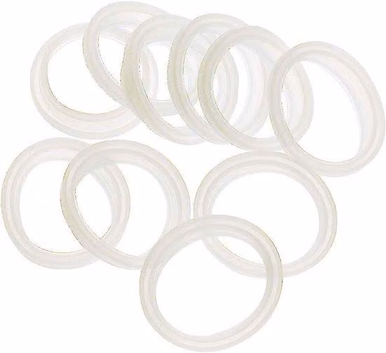 Anelli di tenuta in silicone, 3,5 cm, a tenuta stagna, bianchi, per thermos