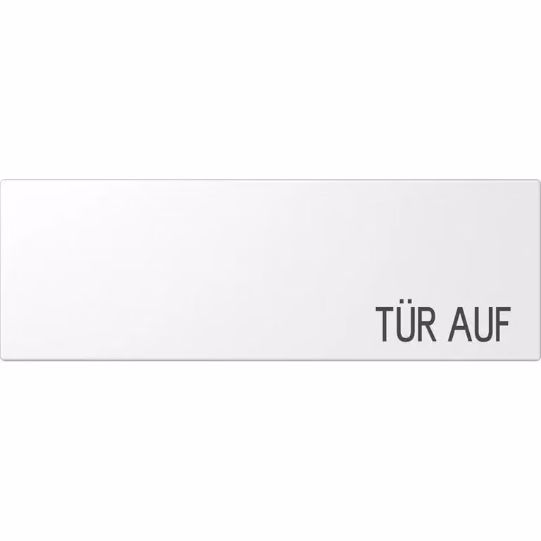 Jung ES2993DHWW Interruttore a bilanciere per grandi superfici (70 x 212,4 mm) bianco alpino (acciaio inossidabile verniciato)