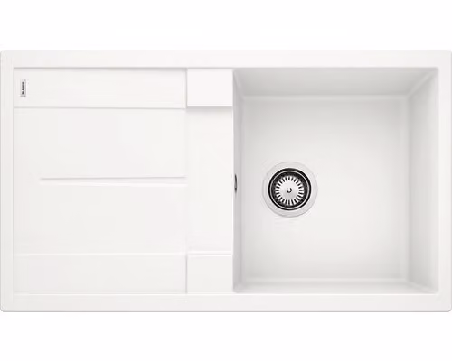 Lavello in granito Blanco Metra 5 S Bianco