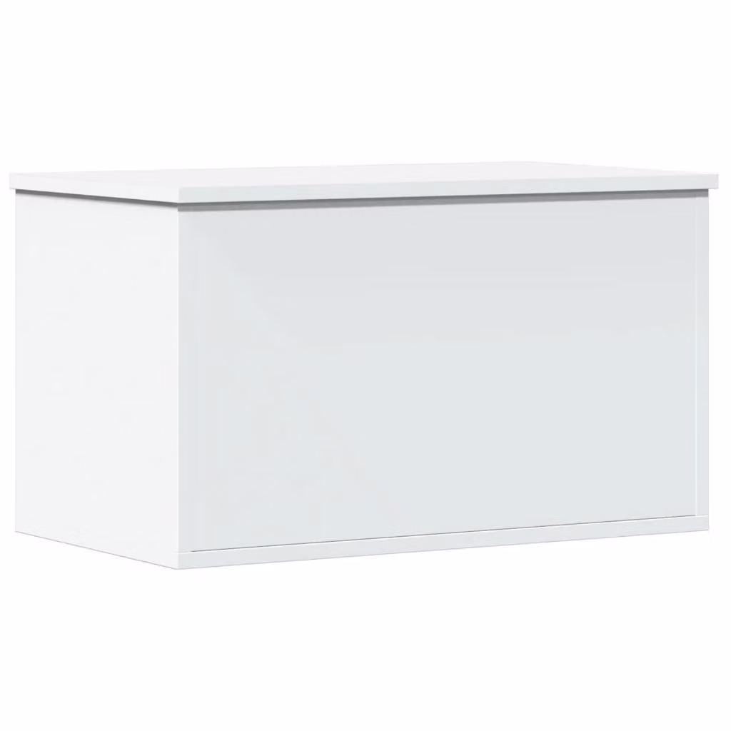 Contenitore Portaoggetti Bianco 60x35x35 cm in Truciolato