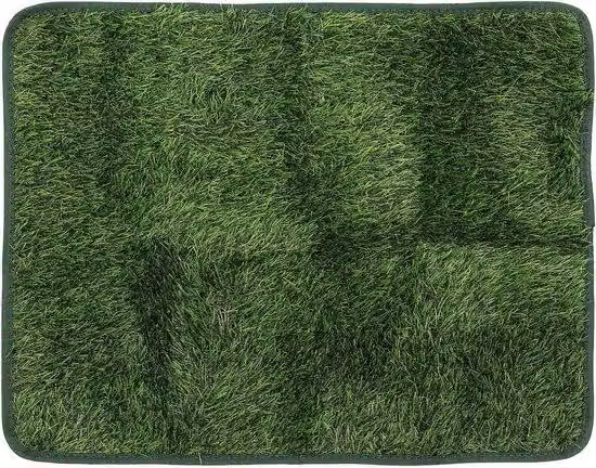 Tappetino per cani – Toilette per cani – Addestramento alla pipì per cuccioli – Riutilizzabile e lavabile – 46x36 cm – Verde