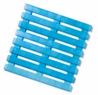 Pedana doccia rettangolare Gedy LIDO Azzurro L: 58,2 cm, P: 57,5 cm